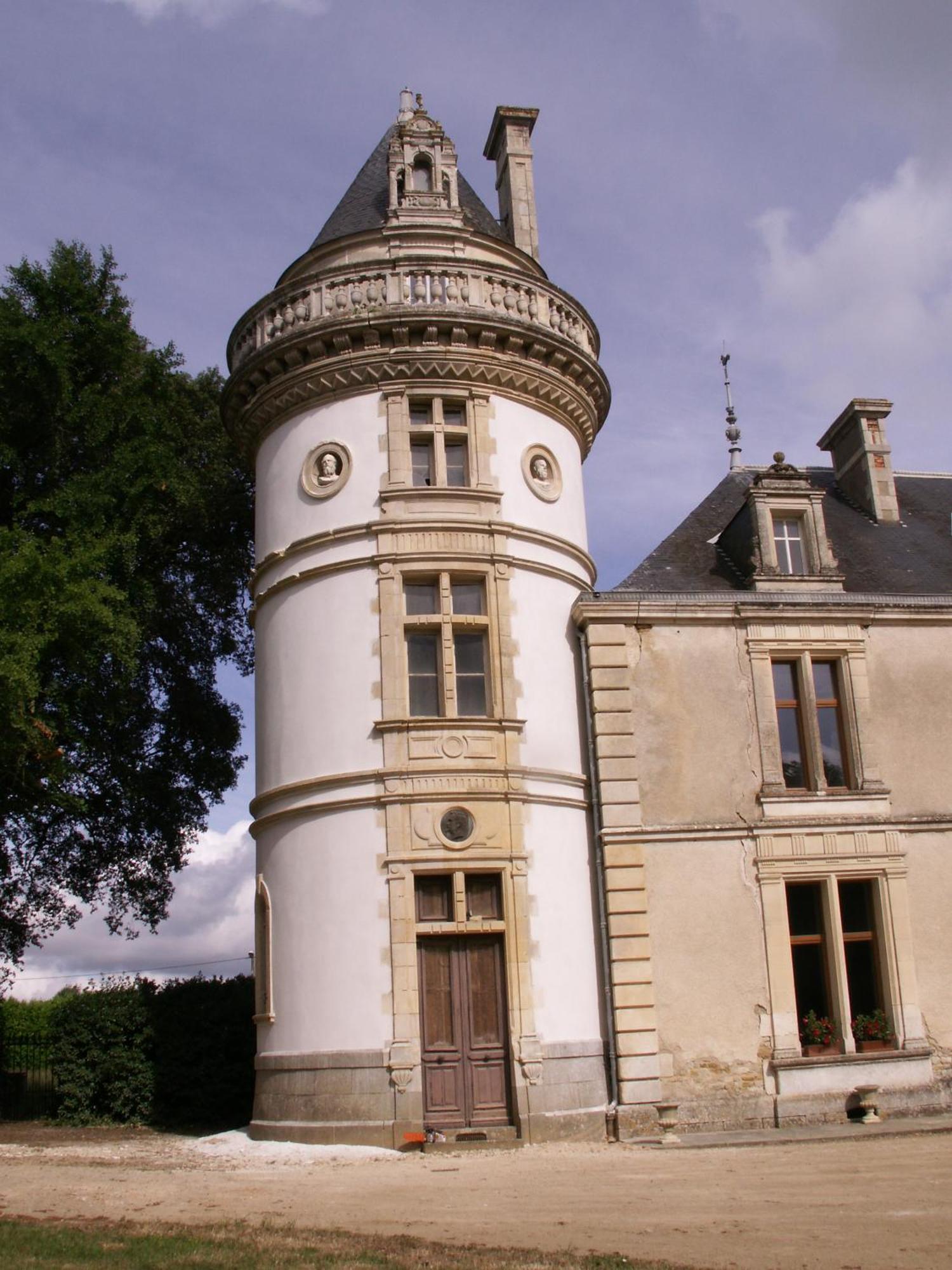 Chateau De La Court D'Aron Saint-Cyr-en-Talmondais Eksteriør bilde